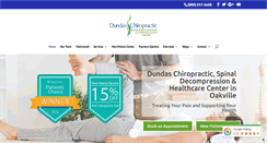 Desktop Screenshot of dundaschiropractic.com